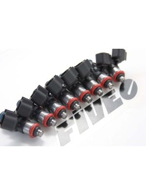Custom flow-matched 850cc 80lb fuel injector set for the 6.2L LS3 LS7 Z06 engine. Use for Chevy Corvette Camaro and Pontiac G8 GXP, Cadillac etc.