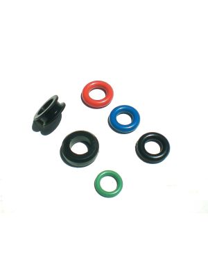 O-rings, Intake Seals, Insulators and components for Bosch, Delphi, Denso Fuel Injectors. Many injector orings and rubber seals available.