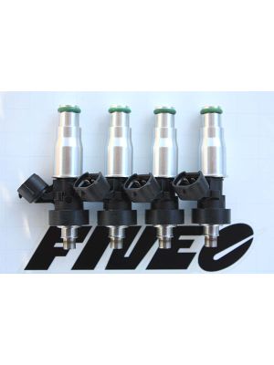 2500cc fuel injectors for Honda B, D and H-series engines.  Extender top-hats, o-rings and seals included.