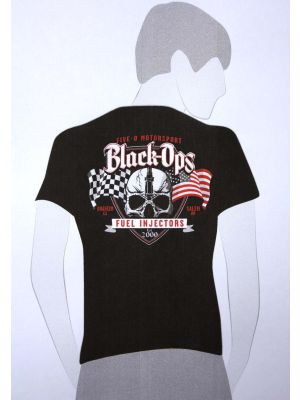 Fiveo BLACK OPS T-SHIRT, Hanes Heavy-Weight 100% Cotton - $20.