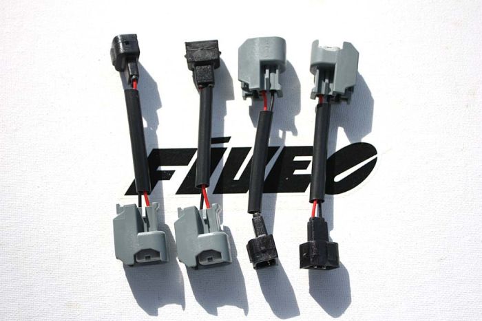 EV6 female/Keihin male wired adapters