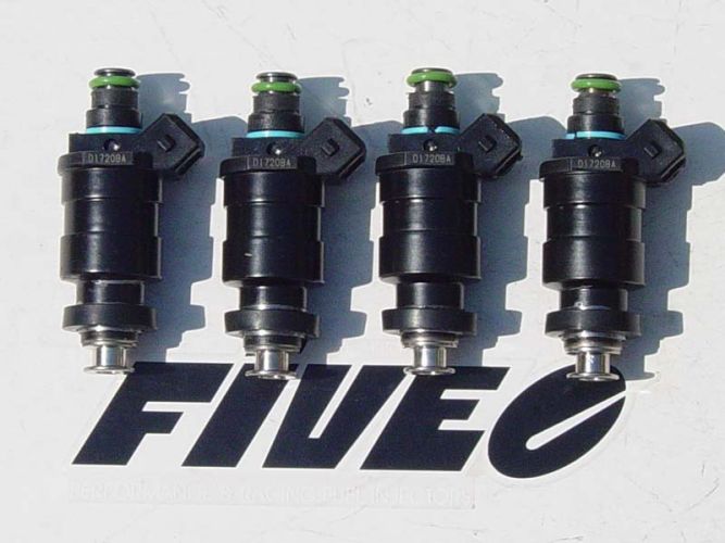 This is a custom-fitted and flow-matched (if you purchase the set) Lucas, American-manufactured fuel injector - 30lbs/hr flow rate at 43.5 psi/3 bar.